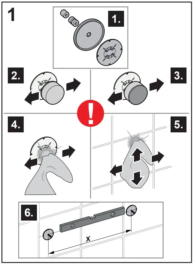 Mounting instruction