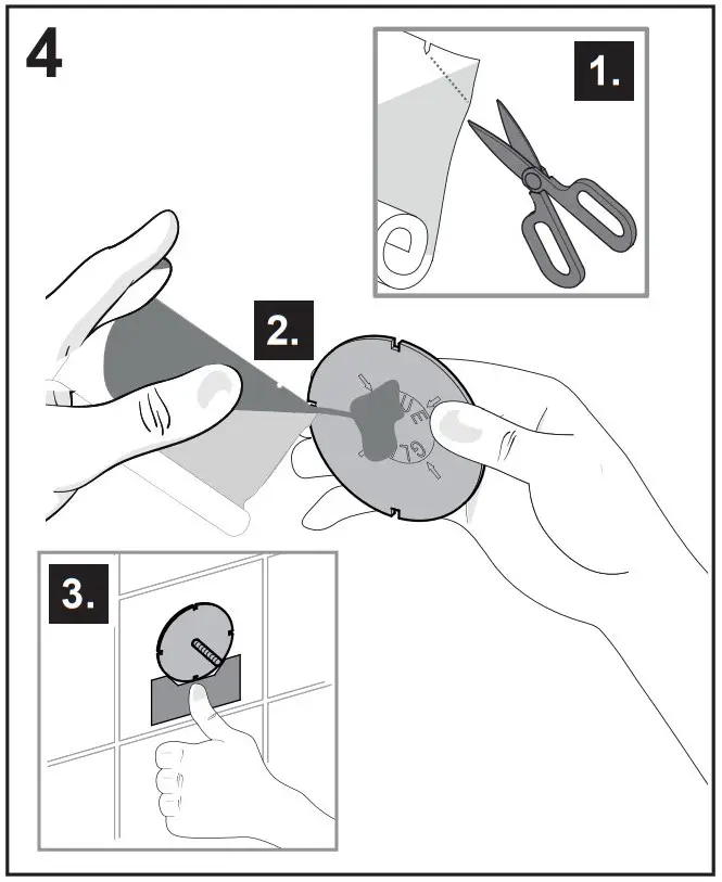 Mounting instruction