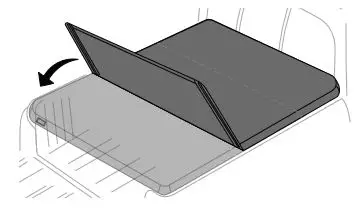 TYGER T3 Soft Tri-Fold Truck Bed Instruction Manual - Unfold the cover completely towards the tailgate