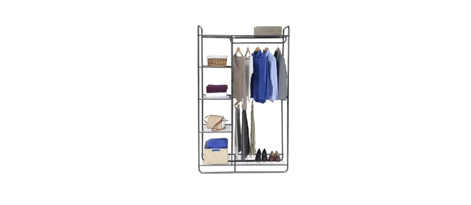 Style Selections Sl-107 Wardrobe Gray Steel Portable Closet Instruction Manual Style Selections Sl-107 Wardrobe Gray Steel Portable Closet Instruction Manual