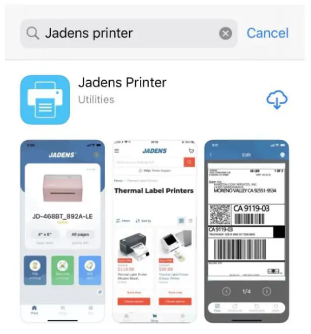 MUNBYN 4x6 Inch Direct Thermal Shipping Label Compatible 1