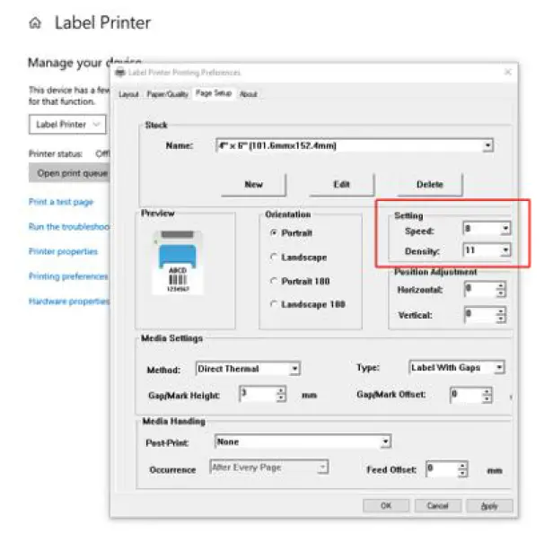 MUNBYN 4x6 Inch Direct Thermal Shipping Label Compatible 5