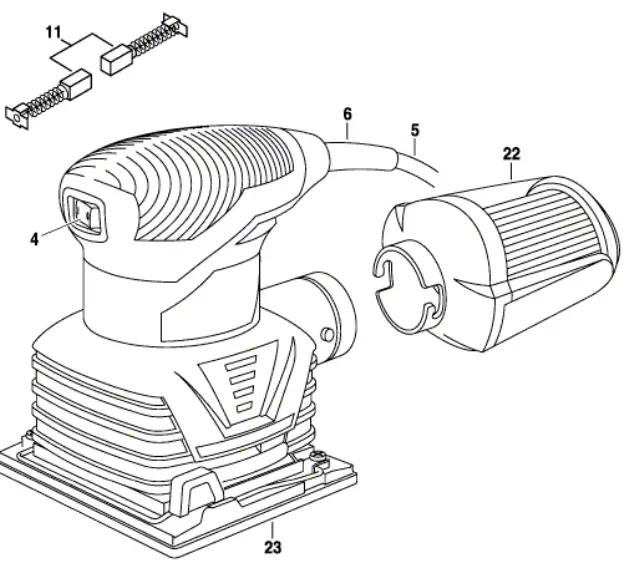 SKIL 7292 02 Sheet Palm Sander - Overview 1