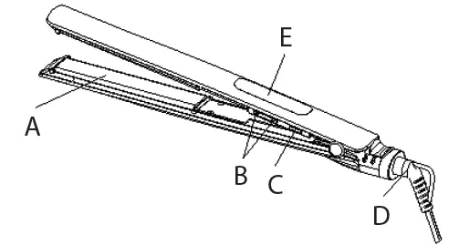 ARDESTO HS-615D Hair Straightener 01