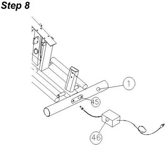 HCI Fitness PhysioStep HXT Recumbent Cross Trainer Exercise Bike - Figure 7