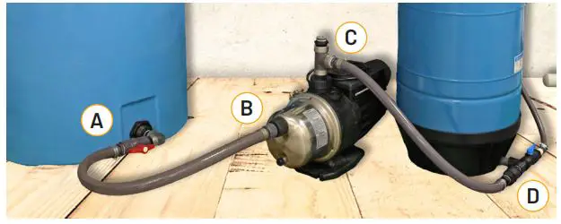 PENTAIR BWS1500 High Flow Reverse Osmosis (Ro) System With Tank Installation Guide - Make the Storage Tank to RP