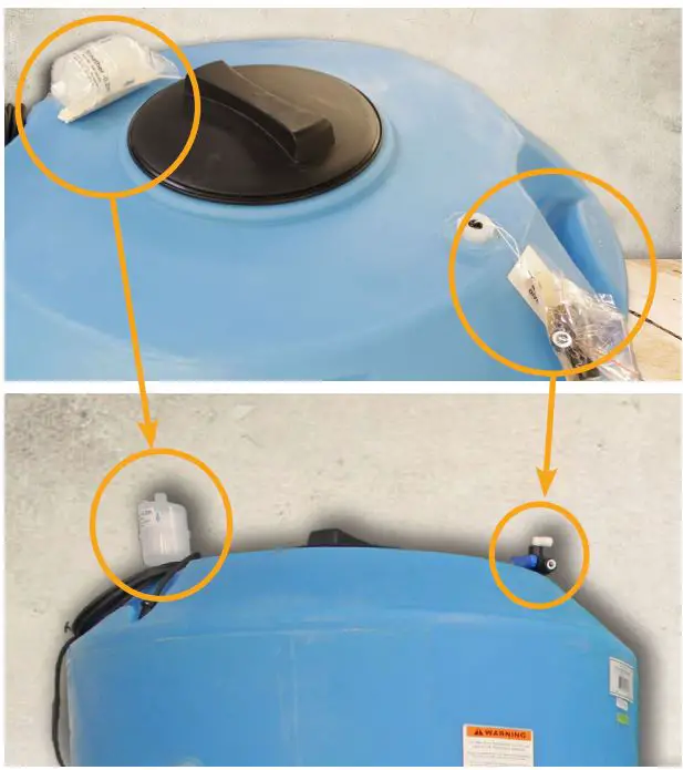 PENTAIR BWS1500 High Flow Reverse Osmosis (Ro) System With Tank Installation Guide - Prepare the Components
