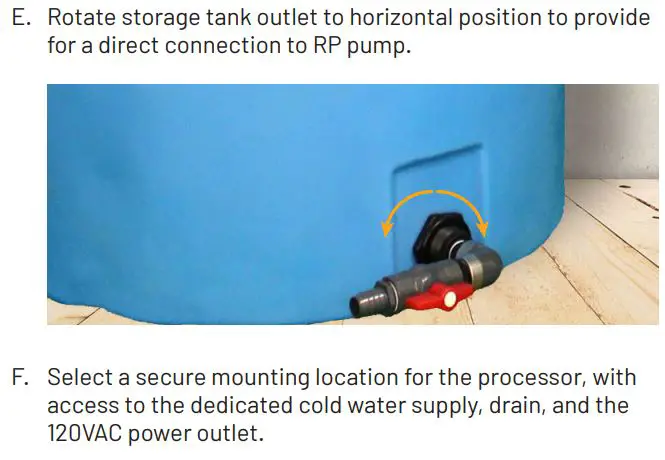 PENTAIR BWS1500 High Flow Reverse Osmosis (Ro) System With Tank Installation Guide - Prepare the Components