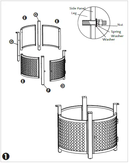 Fire-Sense-63227-42-Inch-Square-Aluminum-Propane-Gas-Fire-05