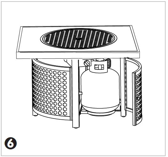 Fire-Sense-63227-42-Inch-Square-Aluminum-Propane-Gas-Fire-13