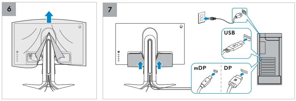 DELL Alienware AW2721D Monitor - 2