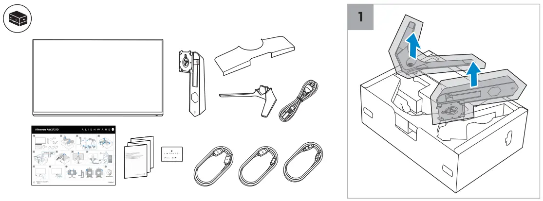 DELL Alienware AW2721D Monitor