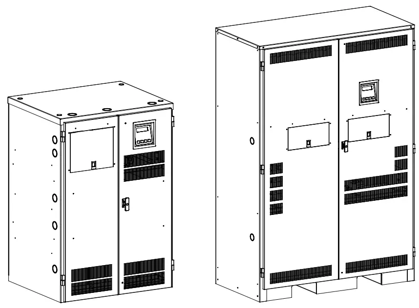 IOTA IIS SERIES 1.5 kW - 16.7 kW Models with Standard Transfer Speed