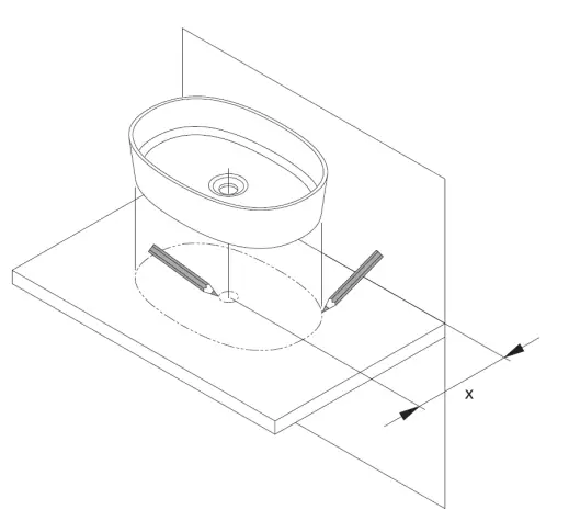 Intelligent AQE-ENV-701-WH Countertop Wash Basin - 2