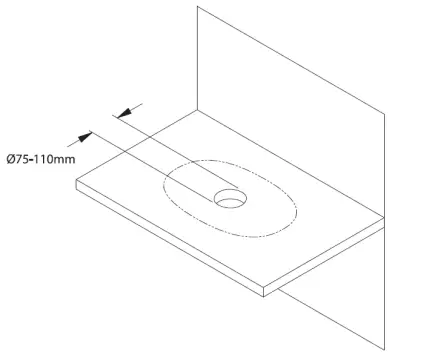 Intelligent AQE-ENV-701-WH Countertop Wash Basin - 4