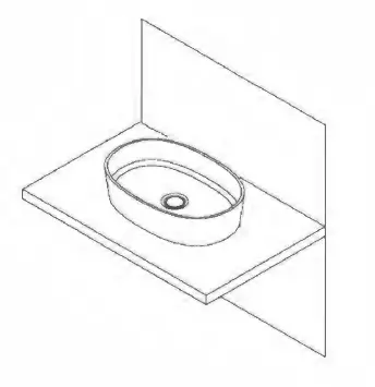 Intelligent AQE-ENV-701-WH Countertop Wash Basin - 8