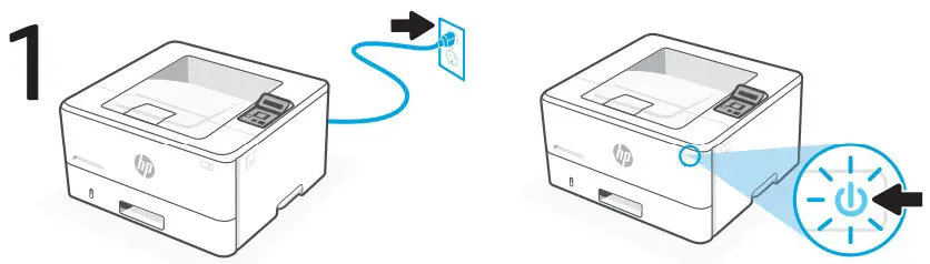 hp 4004d Series LaserJet Pro Printer - FIG 1