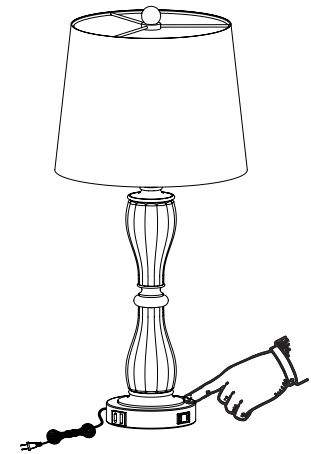 KAWOTI 21169 Table Lamp Set - table lamp