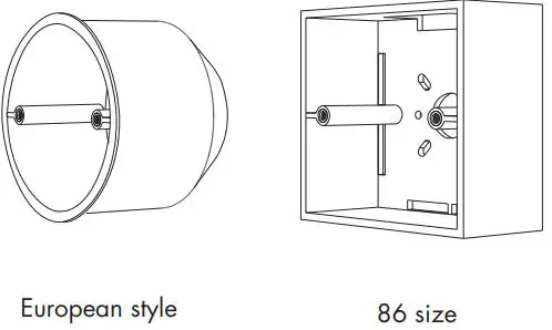 SKYDANCE PS1 Wall Mounted Rotary Panel-FIG5