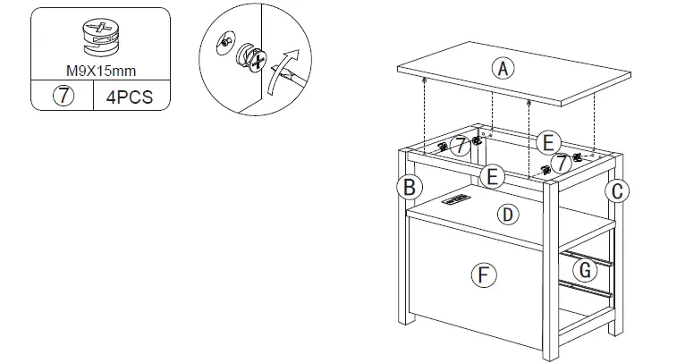 JAXSUNNY-HG61Y1138-Transitional-End-Table-2-Drawers-Narrow-Chair-Side-Table-18