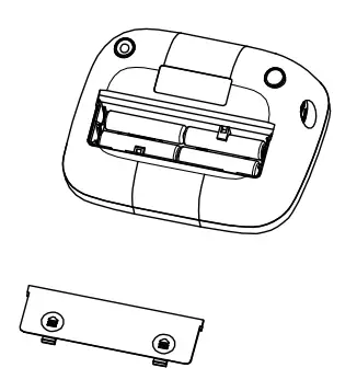 anko DBP 1358 Arm Type Fully Automatic Digital Blood Pressure Monitor - Battery Installation