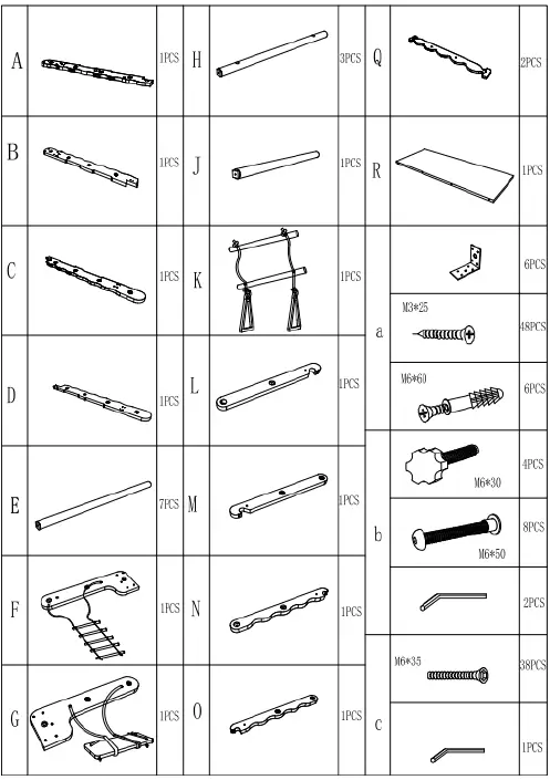 OTTO-PP293235WAA-Multifunctional-Climbing-Frame-FIG-1