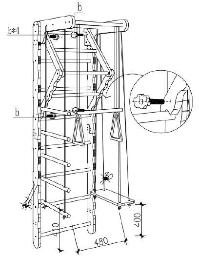 OTTO-PP293235WAA-Multifunctional-Climbing-Frame-FIG-11
