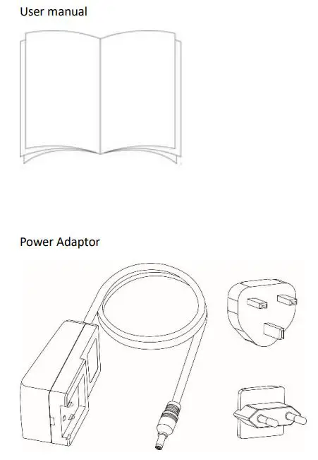 Lenco LS 101 Turntable and HiFi Speaker User Manual - Accessories included
