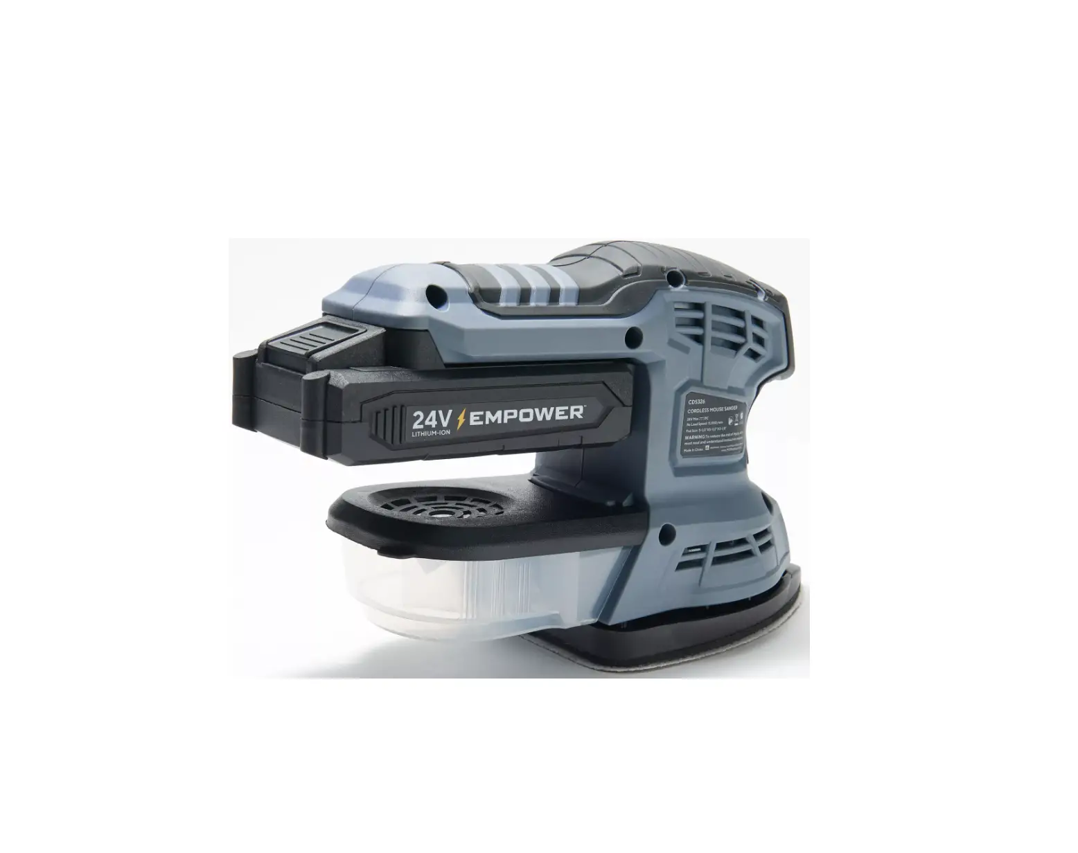 Empower Cds326 24v Cordless Mouse Sander Instruction Manual Empower Cds326 24v Cordless Mouse Sander Instruction Manual