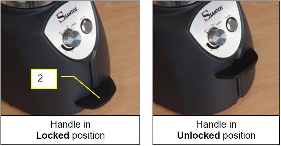 Kitchen Blender Santosafe N°37 using the applance-1