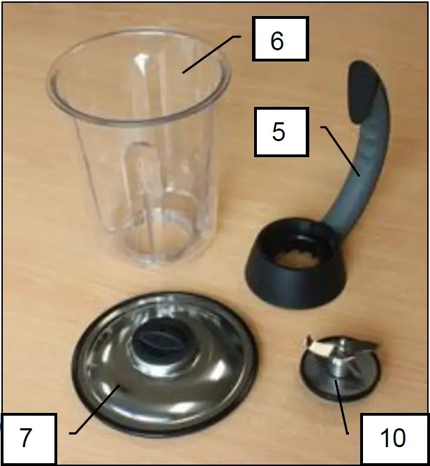 Kitchen Blender Santosafe N°37 using the applance-2