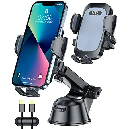 HTU B09781MJL2 Universal Cell Phone Holder for Car