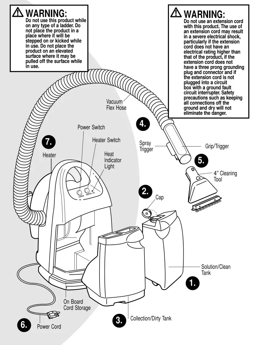 Bissell 1720-1725 Series Little Green - Product View