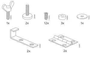 IKEA 490.540.15 APPLARO Wall Panel+Gate Leg Table - fig4