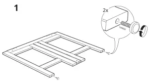 IKEA 490.540.15 APPLARO Wall Panel+Gate Leg Table - fig5
