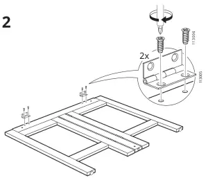 IKEA 490.540.15 APPLARO Wall Panel+Gate Leg Table - fig7