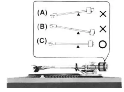 LENOXX BCD120 Bluetooth Turntable Instruction Manual - The working pressure of the Stylus provided with your Unit is between 4-6 grams