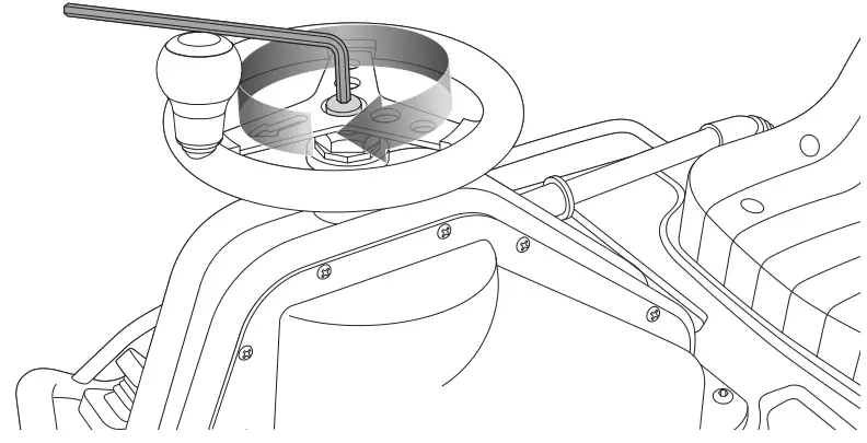 Razor Crazy Cart Attaching the Steering Wheel Image 2
