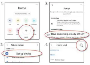 MONSTER MLB7 1074 Smart RGBW LED Lamp with Dual Charging -home