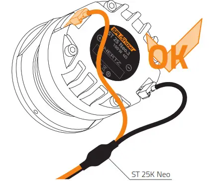 HERTZ SV 250.1 SPL Show Car Audio- Connections