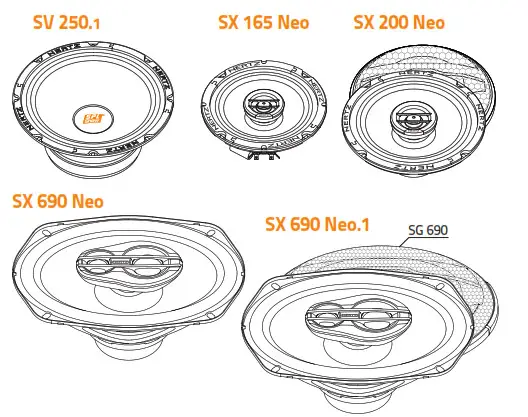 HERTZ SV 250.1 SPL Show Car Audio- Packaging contents 2
