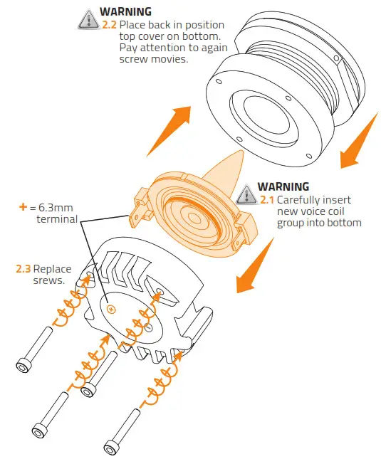 HERTZ SV 250.1 SPL Show Car Audio- Re-assembly