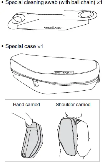 YAMAHA YVS-140 Tonor Venova fig 3