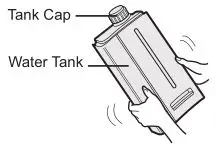 Sharp KC-860U Air Purifier - WATER TANK