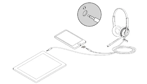 Yealink UH34 Wired Headset fig 6