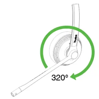 Yealink UH34 Wired Headset fig 7