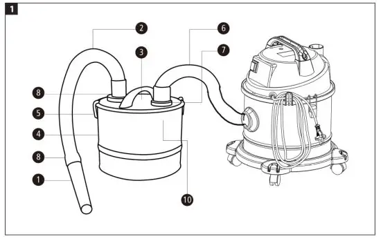 MEEC TOOLS 009645 Pre Separator Hose - PRE1