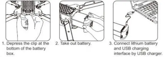 Foshanshi Chuborui Jiajuyouxianzerengongsi CHUBORY X11 Pro Drone - charging
