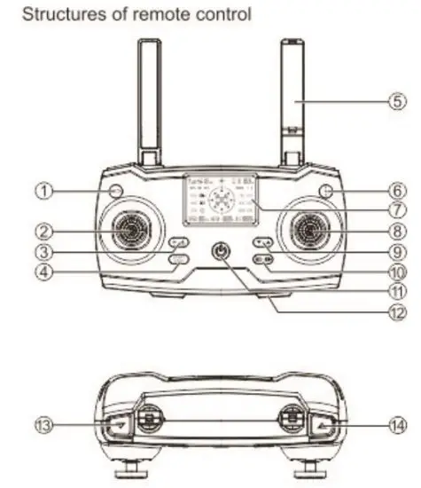 Foshanshi Chuborui Jiajuyouxianzerengongsi CHUBORY X11 Pro Drone - remot control