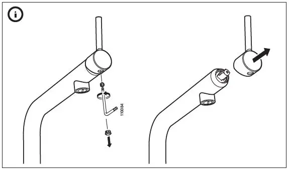 IKEA 204.573.81 BOSJON Kitchen Mixer Tap fig 11